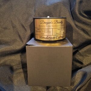 Dragon's Bounty Himalayan Cactus Mystery Stone Necklace Candle